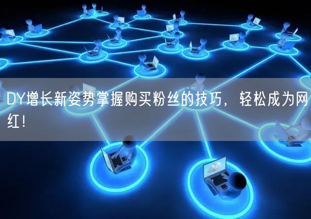 DY增长新姿势掌握购买粉丝的技巧，轻松成为网红！