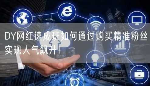 DY网红速成班如何通过购买精准粉丝实现人气飙升！