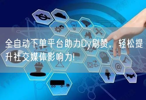 全自动下单平台助力Dy刷赞，轻松提升社交媒体影响力!