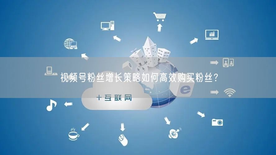 视频号粉丝增长策略如何高效购买粉丝？
