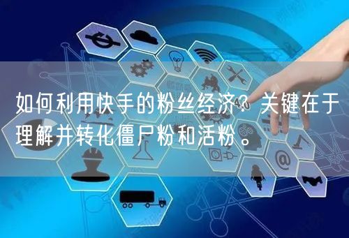 如何利用快手的粉丝经济？关键在于理解并转化僵尸粉和活粉。