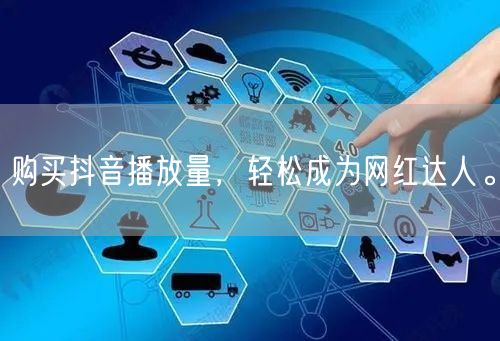 购买抖音播放量，轻松成为网红达人。