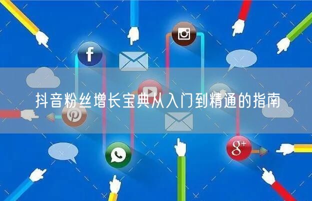 抖音粉丝增长宝典从入门到精通的指南