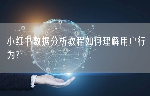 小红书数据分析教程如何理解用户行为?