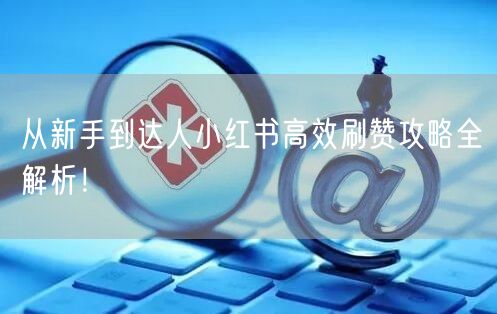 从新手到达人小红书高效刷赞攻略全解析！