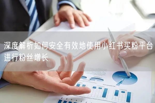 深度解析如何安全有效地使用小红书买粉平台进行粉丝增长