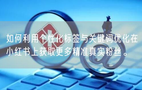 如何利用个性化标签与关键词优化在小红书上获取更多精准真实粉丝。