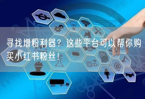 寻找增粉利器？这些平台可以帮你购买小红书粉丝！