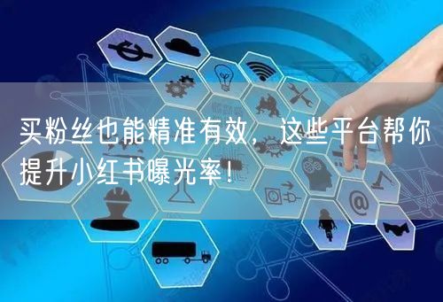买粉丝也能精准有效，这些平台帮你提升小红书曝光率！