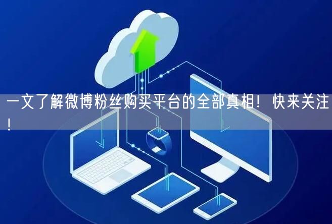 一文了解微博粉丝购买平台的全部真相！快来关注！