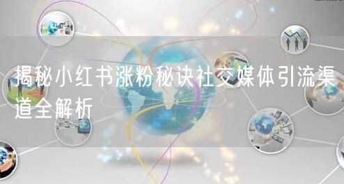 揭秘小红书涨粉秘诀社交媒体引流渠道全解析