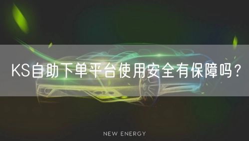 KS自助下单平台使用安全有保障吗？