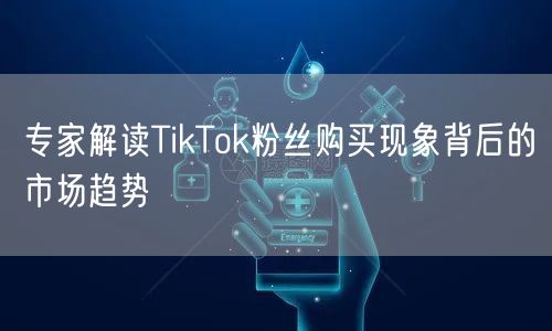 专家解读TikTok粉丝购买现象背后的市场趋势